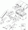 Toro 97-42CX01 - 42" Lawn Vacuum, 1979 Listas de piezas de repuesto y dibujos REAR GRASS BAGGER-5 BUSHEL (.2 CU. M)(VEHICLE IDENTIFICATION NUMBER 97-06CL01)