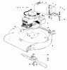 Toro 23375 - 21" Commercial Lawnmower, 1980 (0000001-0999999) Listas de piezas de repuesto y dibujos ENGINE ASSEMBLY