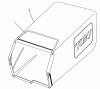 Toro 26551 - Lawnmower, 1989 (9000001-9999999) Listas de piezas de repuesto y dibujos GRASS BAG ASSEMBLY