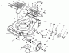 Toro 26551 - Lawnmower, 1989 (9000001-9999999) Listas de piezas de repuesto y dibujos HOUSING ASSEMBLY