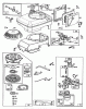 Toro 26562 - Lawnmower, 1990 (0000001-0999999) Listas de piezas de repuesto y dibujos ENGINE MODEL 124702-0136-01 #2