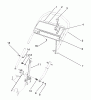 Toro 26562 - Lawnmower, 1990 (0000001-0999999) Listas de piezas de repuesto y dibujos HANDLE ASSEMBLY