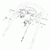 Toro 26562 - Lawnmower, 1991 (1000001-1999999) Listas de piezas de repuesto y dibujos CONTROL ASSEMBLY