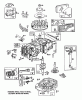 Toro 26562 - Lawnmower, 1992 (2000001-2999999) Listas de piezas de repuesto y dibujos ENGINE MODEL NO. 124702-0136-01