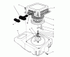Toro 26620B - Lawnmower, 1990 (0009001-0999999) Listas de piezas de repuesto y dibujos RECOIL ASSEMBLY (ENGINE NO. VMG6, VMJ8 & VMK9)