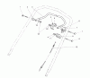 Toro 26620BG - Lawnmower, 1990 (0009001-0999999) Listas de piezas de repuesto y dibujos TRACTION CONTROL ASSEMBLY
