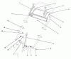 Toro 26620BG - Lawnmower, 1991 (1000001-1999999) Listas de piezas de repuesto y dibujos HANDLE ASSEMBLY