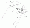 Toro 26620BG - Lawnmower, 1991 (1000001-1999999) Listas de piezas de repuesto y dibujos TRACTION CONTROL ASSEMBLY