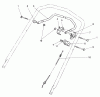 Toro 26620B - Lawnmower, 1992 (2000001-2999999) Listas de piezas de repuesto y dibujos TRACTION CONTROL ASSEMBLY