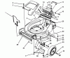 Toro 26620B - Lawnmower, 1993 (3900001-3999999) Listas de piezas de repuesto y dibujos HOUSING ASSEMBLY