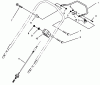 Toro 26620B - Lawnmower, 1993 (3900001-3999999) Listas de piezas de repuesto y dibujos TRACTION CONTROL ASSEMBLY