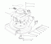 Toro 26620BF - Lawnmower, 1991 (1000001-1999999) Listas de piezas de repuesto y dibujos ENGINE ASSEMBLY