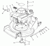 Toro 26620C - Lawnmower, 1989 (9000001-9999999) Listas de piezas de repuesto y dibujos ENGINE ASSEMBLY