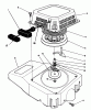 Toro 26620C - Lawnmower, 1989 (9000001-9999999) Listas de piezas de repuesto y dibujos RECOIL ASSEMBLY (ENGINE NO. VMJ8)