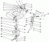 Toro 26621 - Lawnmower, 1990 (0000001-0999999) Listas de piezas de repuesto y dibujos BLADE BRAKE CLUTCH ASSEMBLY