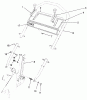 Toro 26621 - Lawnmower, 1990 (0000001-0999999) Listas de piezas de repuesto y dibujos HANDLE ASSEMBLY