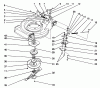 Toro 26621B - Lawnmower, 1991 (1000001-1999999) Listas de piezas de repuesto y dibujos BLADE BRAKE CLUTCH ASSEMBLY