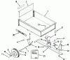 Toro 97-05DC01 - 5.5 Cubic Foot Cart, 1979 Listas de piezas de repuesto y dibujos DUMP CART-10 CU. FT. (.28 CU.M)(VEHICLE IDENTIFICATION NUMBER 97-10DC01)