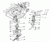 Toro 26622 - Lawnmower, 1989 (9000001-9999999) Listas de piezas de repuesto y dibujos BLADE BRAKE CLUTCH ASSEMBLY