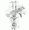 Toro 26622 - Lawnmower, 1989 (9000001-9999999) Listas de piezas de repuesto y dibujos CARBURETOR ASSEMBLY (ENGINE MODEL NO. VMJ8)