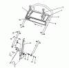 Toro 26622 - Lawnmower, 1989 (9000001-9999999) Listas de piezas de repuesto y dibujos HANDLE ASSEMBLY