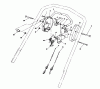 Toro 26622 - Lawnmower, 1989 (9000001-9999999) Listas de piezas de repuesto y dibujos TRACTION CONTROL ASSEMBLY
