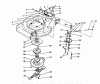 Toro 26622 - Lawnmower, 1990 (0000001-0003100) Listas de piezas de repuesto y dibujos BLADE BRAKE CLUTCH ASSEMBLY