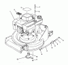 Toro 26622 - Lawnmower, 1990 (0000001-0003100) Listas de piezas de repuesto y dibujos ENGINE ASSEMBLY