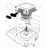 Toro 26622 - Lawnmower, 1990 (0000001-0003100) Listas de piezas de repuesto y dibujos RECOIL ASSEMBLY (ENGINE MODEL NO. VMJ8)
