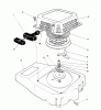 Toro 26622 - Lawnmower, 1990 (0003101-0999999) Listas de piezas de repuesto y dibujos RECOIL ASSEMBLY (ENGINE MODEL NO. VMK9-2)