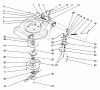 Toro 26622 - Lawnmower, 1991 (1000001-1999999) Listas de piezas de repuesto y dibujos BLADE BRAKE CLUTCH ASSEMBLY