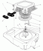 Toro 26622 - Lawnmower, 1991 (1000001-1999999) Listas de piezas de repuesto y dibujos RECOIL ASSEMBLY (ENGINE MODEL NO. VM140)