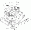 Toro 26622CS - Lawnmower, 1989 (9000001-9999999) Listas de piezas de repuesto y dibujos ENGINE ASSEMBLY