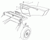 Toro 26622C - Lawnmower, 1989 (9000001-9999999) Listas de piezas de repuesto y dibujos SIDE DISCHARGE CHUTE MODEL NO. 59112 (OPTIONAL)