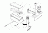 Toro 26623 - Lawnmower, 1991 (0000001-0999999) Listas de piezas de repuesto y dibujos AIR CLEANER & FUEL TANK ASSEMBLY (ENGINE MODEL NO. VML0-2)