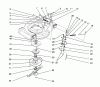 Toro 26623 - Lawnmower, 1991 (0000001-0999999) Listas de piezas de repuesto y dibujos BLADE BRAKE CLUTCH ASSEMBLY