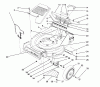 Toro 26623 - Lawnmower, 1991 (0000001-0999999) Listas de piezas de repuesto y dibujos HOUSING ASSEMBLY