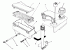 Toro 26624 - Lawnmower, 1988 (8000001-8999999) Listas de piezas de repuesto y dibujos AIR CLEANER & FUEL TANK ASSEMBLY (MODEL NO. VMH7)