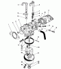 Toro 26624 - Lawnmower, 1988 (8000001-8999999) Listas de piezas de repuesto y dibujos CARBURETOR ASSEMBLY (MODEL NO. VMH7)