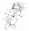 Toro 26624 - Lawnmower, 1988 (8000001-8999999) Listas de piezas de repuesto y dibujos HANDLE ASSEMBLY