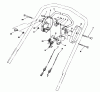 Toro 26624 - Lawnmower, 1988 (8000001-8999999) Listas de piezas de repuesto y dibujos TRACTION CONTROL ASSEMBLY