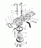 Toro 26624 - Lawnmower, 1989 (9000001-9999999) Listas de piezas de repuesto y dibujos CARBURETOR ASSEMBLY (ENGINE MODEL NO. VMJ8)