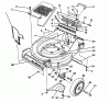 Toro 26624 - Lawnmower, 1989 (9000001-9999999) Listas de piezas de repuesto y dibujos HOUSING ASSEMBLY
