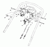 Toro 26624 - Lawnmower, 1989 (9000001-9999999) Listas de piezas de repuesto y dibujos TRACTION CONTROL ASSEMBLY