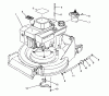 Toro 26624 - Lawnmower, 1990 (0000001-0001101) Listas de piezas de repuesto y dibujos ENGINE ASSEMBLY
