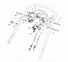 Toro 26624 - Lawnmower, 1990 (0000001-0001101) Listas de piezas de repuesto y dibujos TRACTION CONTROL ASSEMBLY