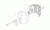 Toro 26625B - Lawnmower, 1990 (0000001-0999999) Listas de piezas de repuesto y dibujos MUFFLER ASSEMBLY (ENGINE NO. VMK9)