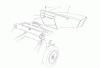 Toro 26625BG - Lawnmower, 1990 (0000001-0999999) Listas de piezas de repuesto y dibujos SIDE DISCHARGE CHUTE MODEL NO. 59112 (OPTIONAL)