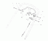 Toro 26625BG - Lawnmower, 1990 (0000001-0999999) Listas de piezas de repuesto y dibujos TRACTION CONTROL ASSEMBLY