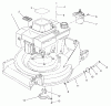 Toro 26625B - Lawnmower, 1991 (1000001-1999999) Listas de piezas de repuesto y dibujos ENGINE ASSEMBLY